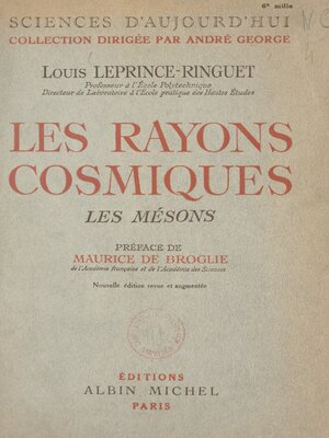 cover image of Les rayons cosmiques